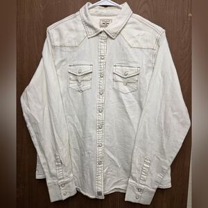 Kimes Ranch Off-White Western Button-Down Shirt